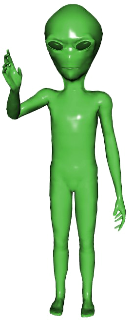 Alien Png Photo - Alien Png (502x691), Png Download