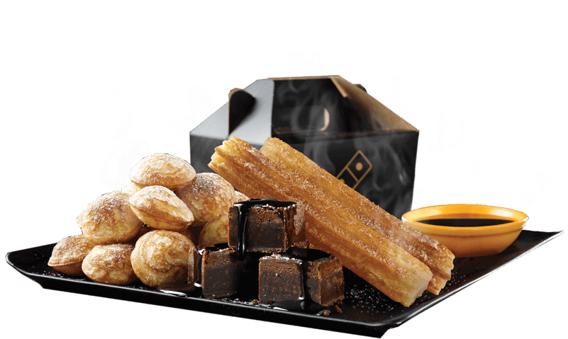 Dessert Sampler Pack - Dominos Dessert Sampler Pack (800x550), Png Download