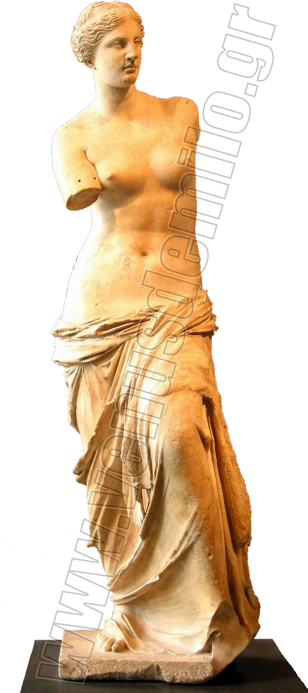 Venus De Milo - Venus De Milo Png (600x1400), Png Download
