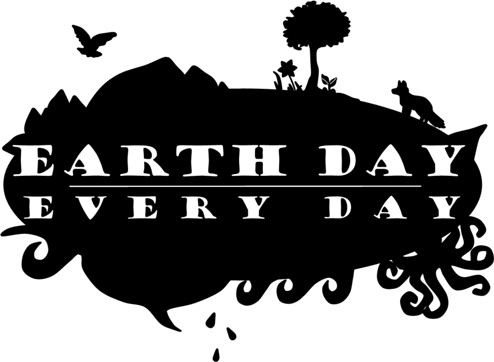 Earth Day Every Day Logo - Earth Day Everyday (1000x733), Png Download
