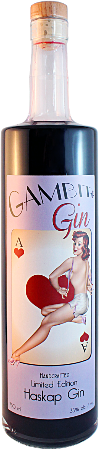 Haskap Gin - Gin (339x1500), Png Download