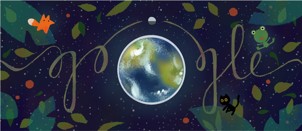 Google Earth Day 2017 (1000x563), Png Download