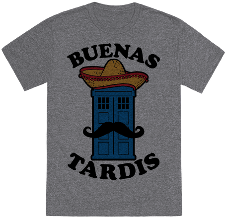 Sombreros - Tardis Shirt (484x484), Png Download