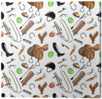 Set Of Horse Riding Tack Tool On White - Snaffle Horse Vector (400x400), Png Download