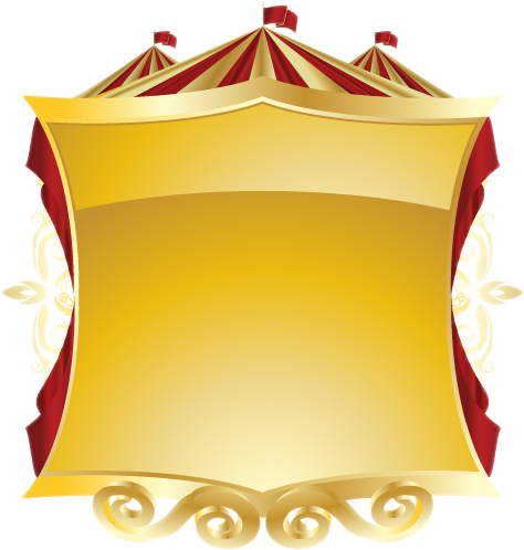 Carnival Frames-gold - Carnival Png (505x529), Png Download