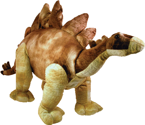 The Big Plush Stegosaurus 22" - Stuffed Toy (500x500), Png Download