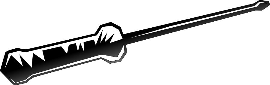 This Free Clipart Png Design Of Screwdriver Clipart (900x283), Png Download