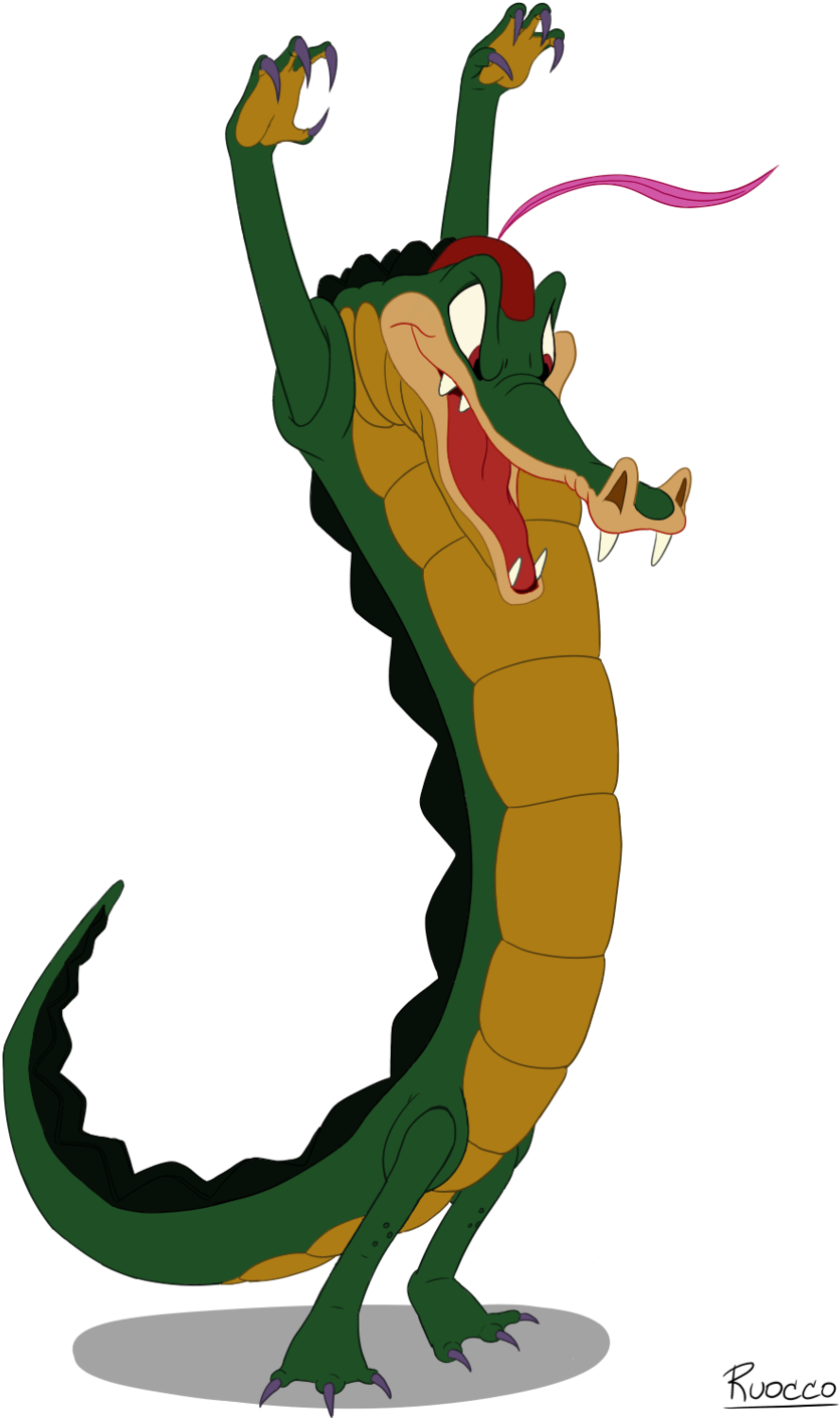 Ben Ali Is A Character From The - Ben Ali Gator (900x1551), Png Download