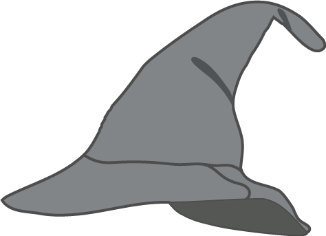 Gandalf Tribute Page Logo - Codepen (474x343), Png Download