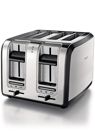 Philips Hd2648/20 4 Slice Toaster - Philips - 4 Slice Toaster - 1800 Watts (750x750), Png Download