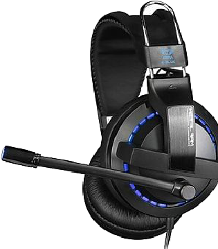 Audio - E Blue Cobra Gaming Headset (365x401), Png Download