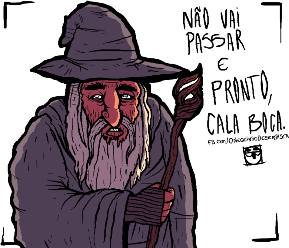 Gandalf By Betoonribeiro On Deviantart Jpg Royalty - Jpeg (965x827), Png Download