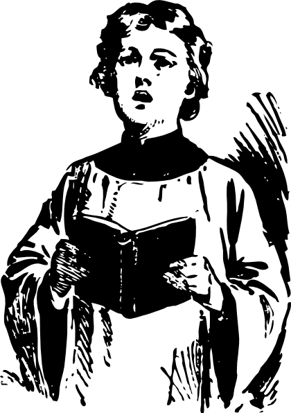 Small - Choir Png (420x596), Png Download