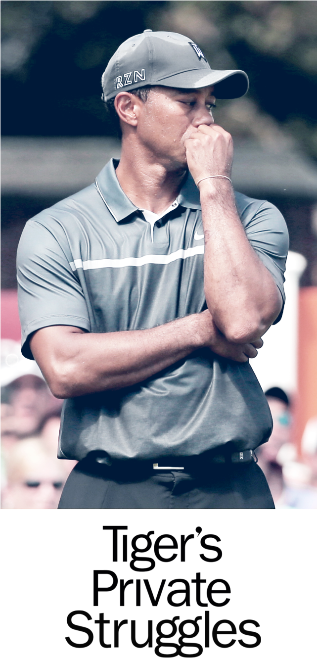 Tiger Woods 40th Birthday Interview - Tiger Woods (640x1355), Png Download