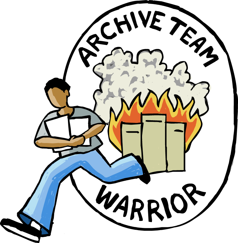 Archive Team - Warrior Archive Team (774x790), Png Download