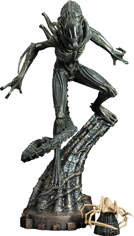 Alien Warrior Statue - Alien Warrior Aliens Statue (454x800), Png Download