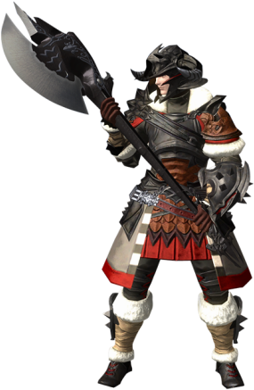 Disciples Of War - Ffxiv Warrior (322x450), Png Download