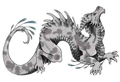 Full Moon Dragon - Wiki (400x400), Png Download