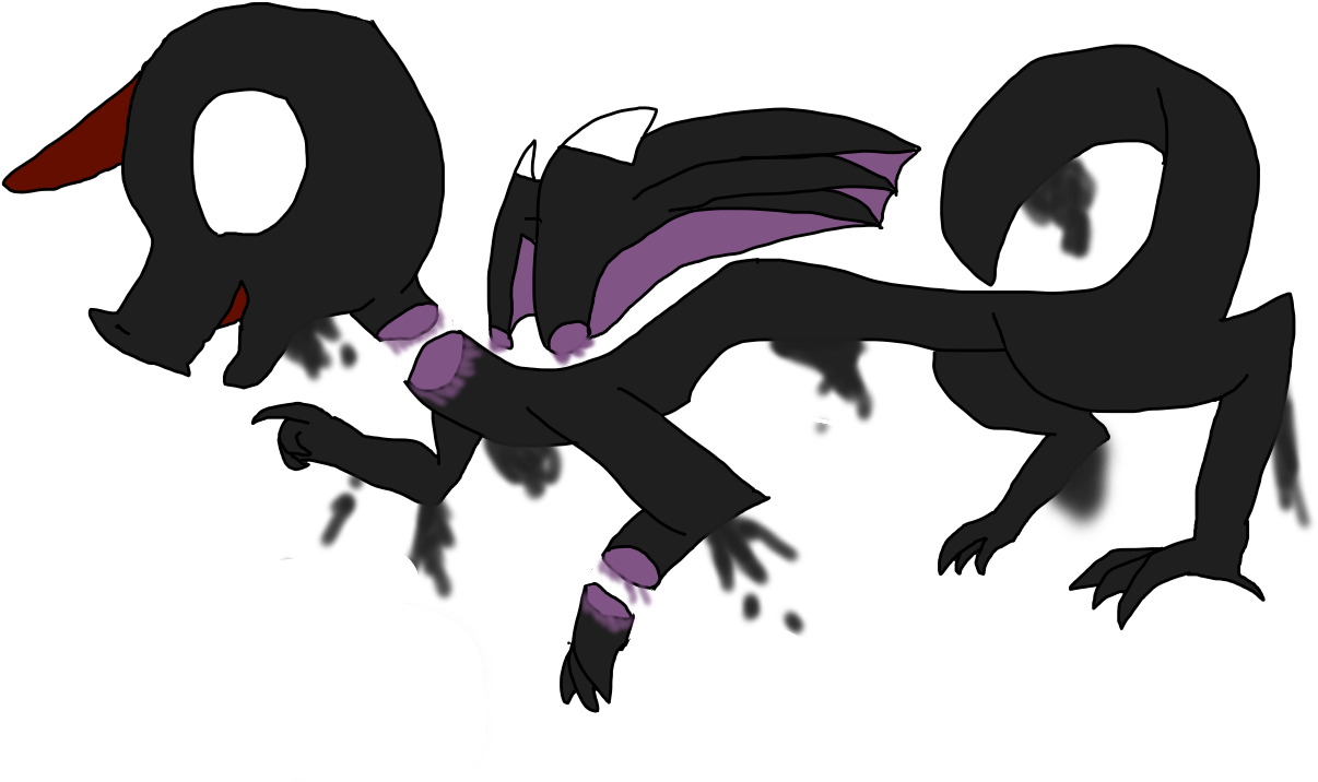 Ink Dragon - Illustration (1600x1200), Png Download