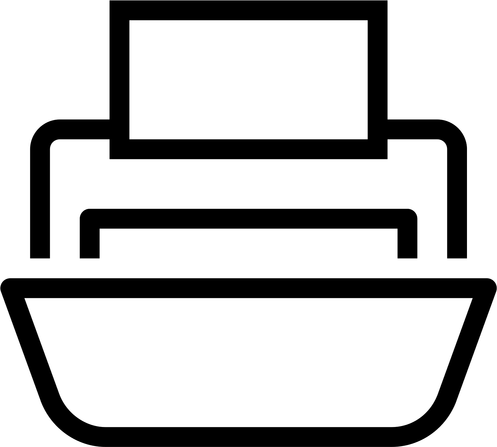 Printer Free Png Image - Принтер Пнг (1600x1600), Png Download