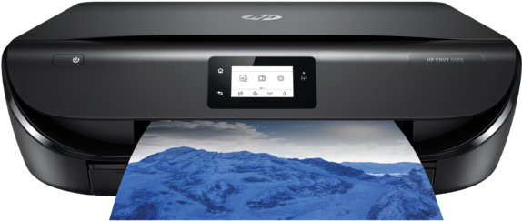 Hp Envy 5055 All In One Printer - Hp Envy 5030 Printer With Optional Ink - Printer Only (573x430), Png Download