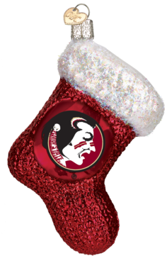 Florida State Stocking Ornament - Rutgers Christmas (387x387), Png Download