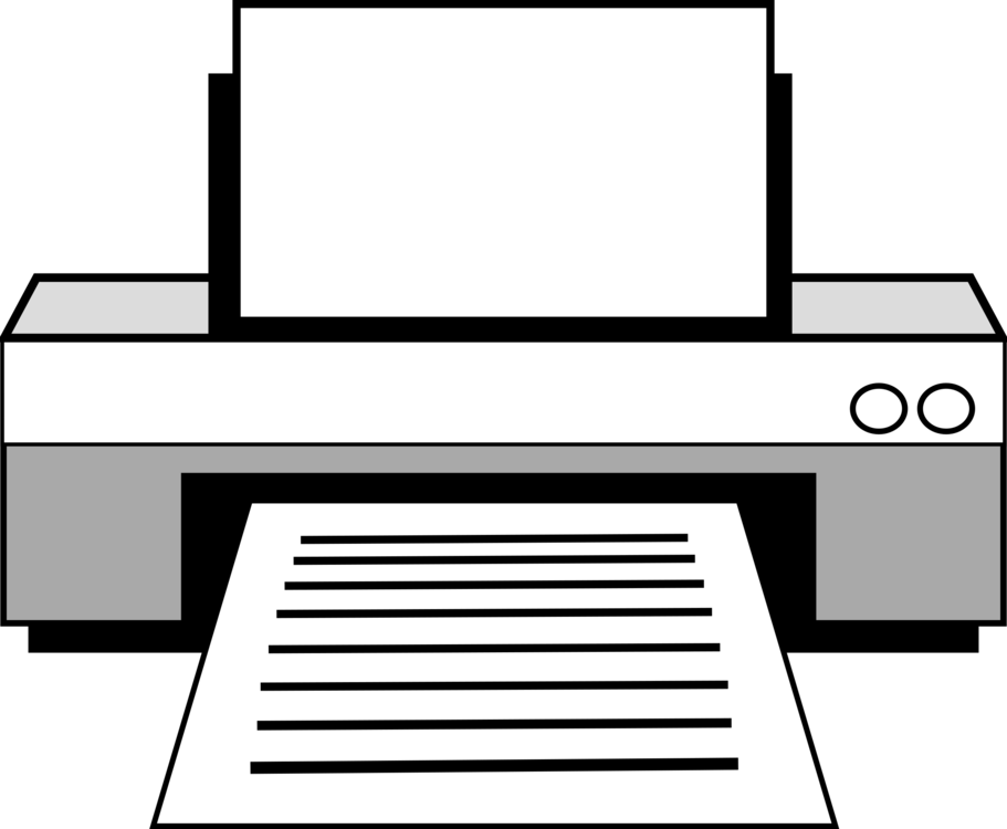 Editing Of Computer Printers - Computer Printer Clip Art (600x494), Png Download