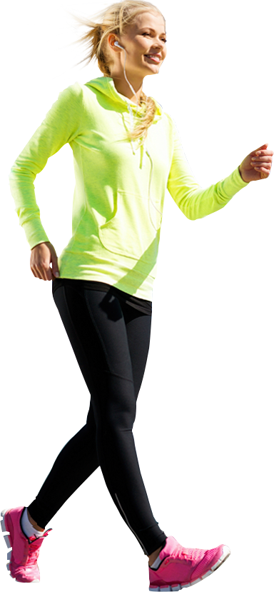 Ga Exercise Plans - Walk Yourself Thin On The Road To Better Health And (384x829), Png Download