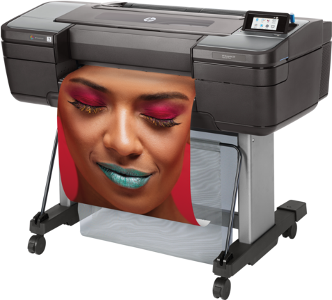 Hp Designjet Z9 24-in Postscript Printer - Hp Designjet Z6 24 Inch Postscript Printer (573x430), Png Download