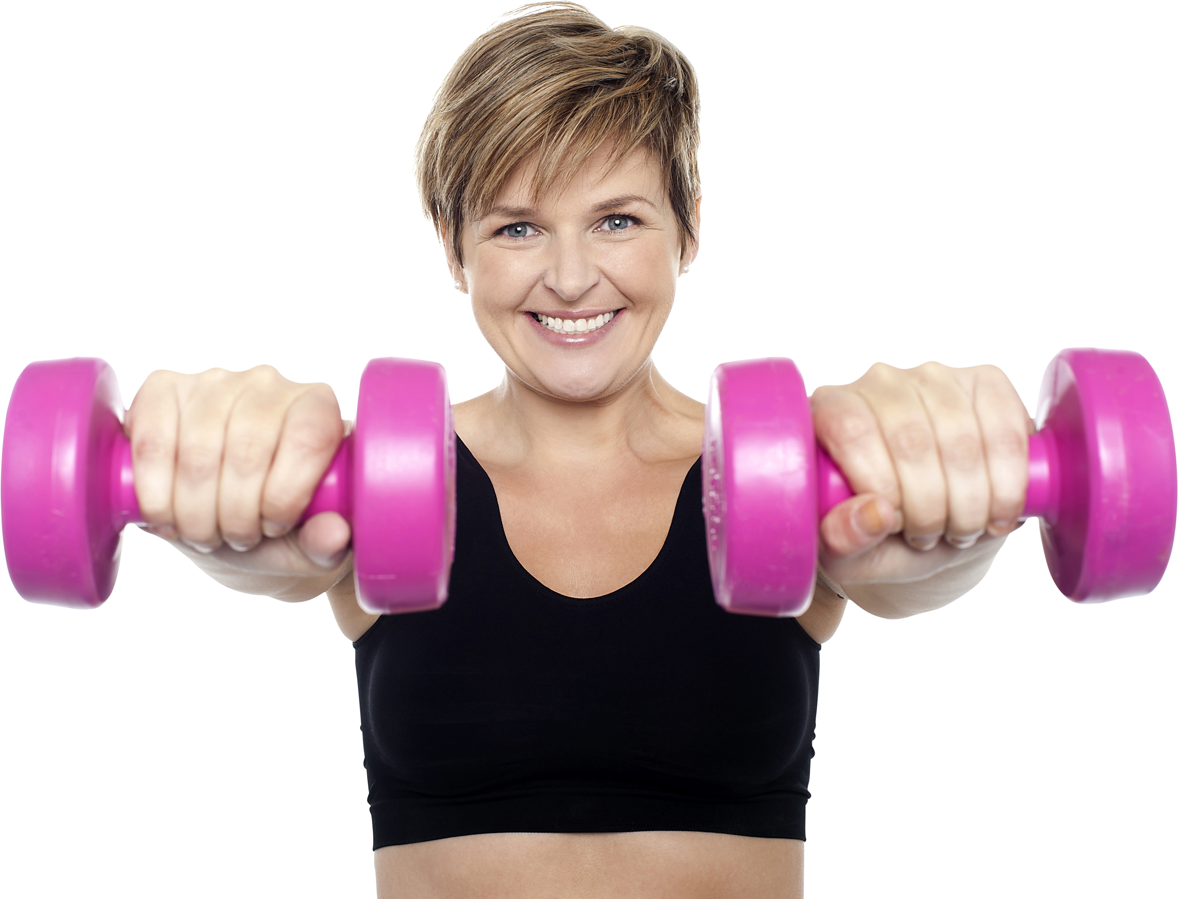 Women Exercising Royalty Free High Quality Png - Exercise (4809x3200), Png Download