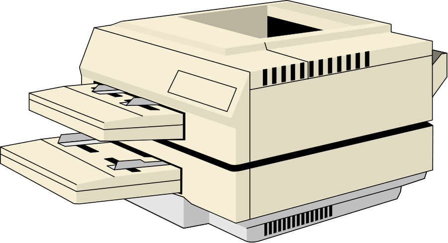 Printer Tech Clipart Png (900x489), Png Download