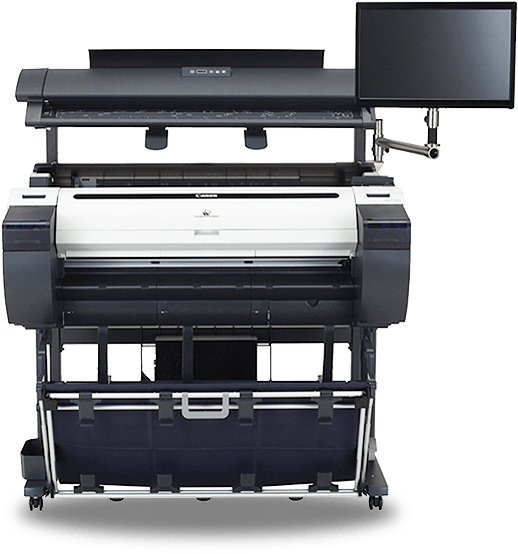 Big-printer - Canon Ipf785 Mfp (517x579), Png Download