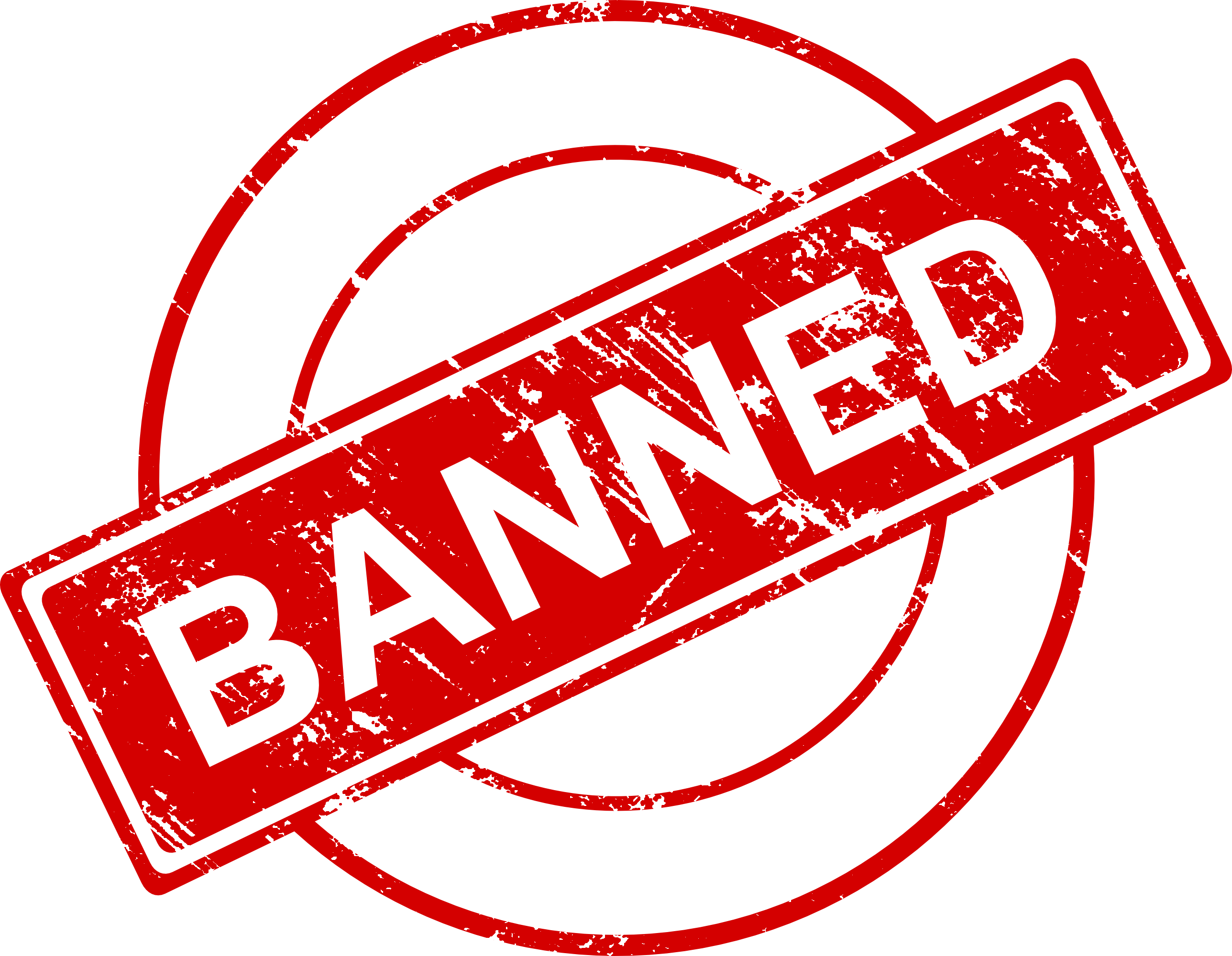 Png Royalty Free Banned Png For Free Download On - Banned Png (2576x2000), Png Download