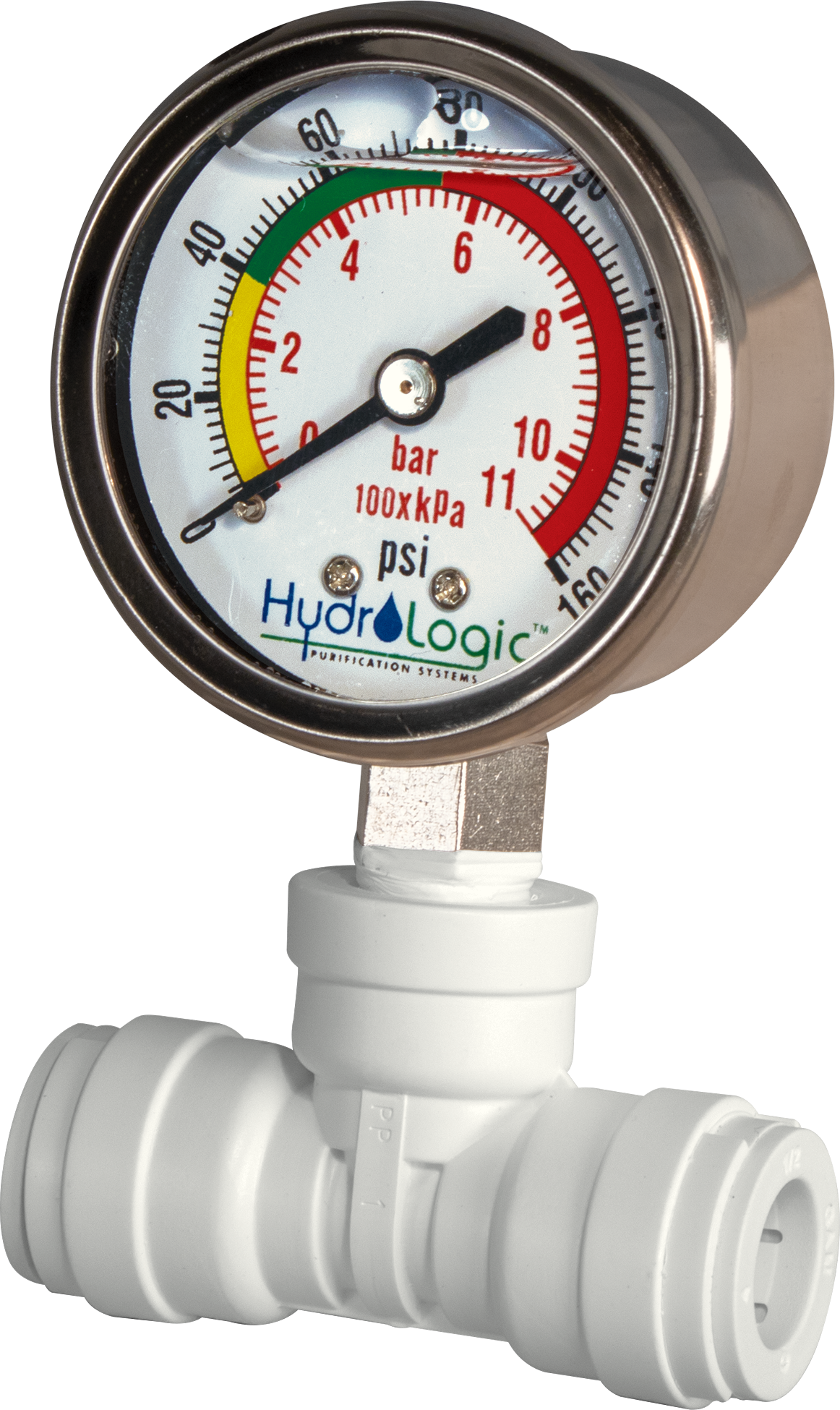 Hl 19026 Evolution-ro1000™ Pressure Gauge - Valley Instrument Grade A Back Mount 1 2in Glycerin (800x800), Png Download