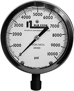 Pressure Gauge - High Pressure Pressure Gauge (420x315), Png Download