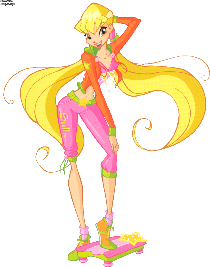Stella 4 Exercise Full - Winx Club Stella Season 4 (746x947), Png Download