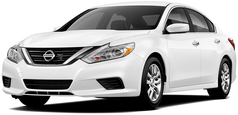 Glacier White - 2017 Nissan Altima White (1000x377), Png Download