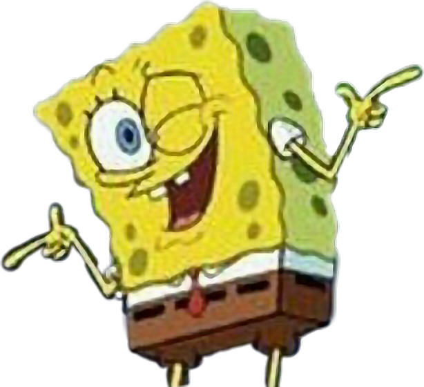 Sticker Spongebob Queen Png Bikinibottom ° ° ° Spongeb - Cause Shes Dead Meme (614x560), Png Download