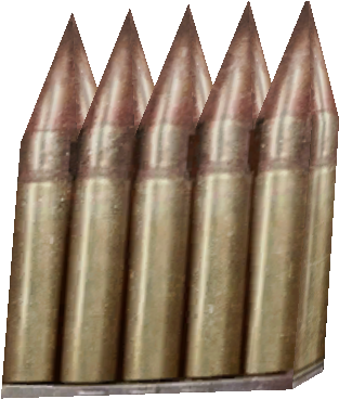 Mosin-nagant Ammunition Clip Model Cod - Call Of Duty 1 Mosin Nagant (333x376), Png Download