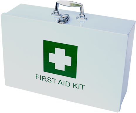 Empty Metal First Aid Box Only - First Aid Kit (480x480), Png Download