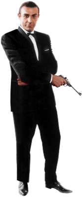 James Bond Full Body (400x400), Png Download