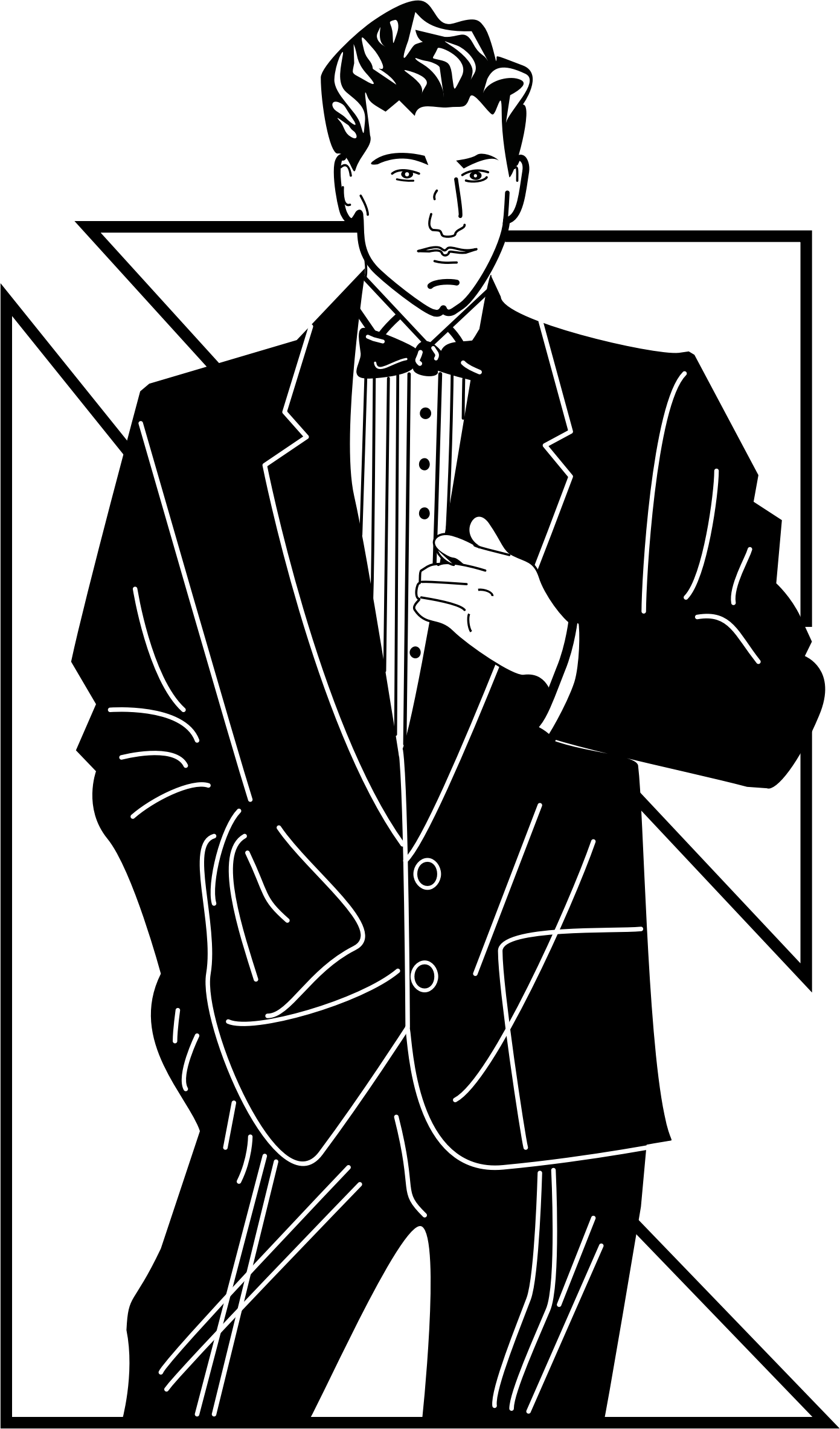 This Free Icons Png Design Of Bond James Bond (1391x2366), Png Download