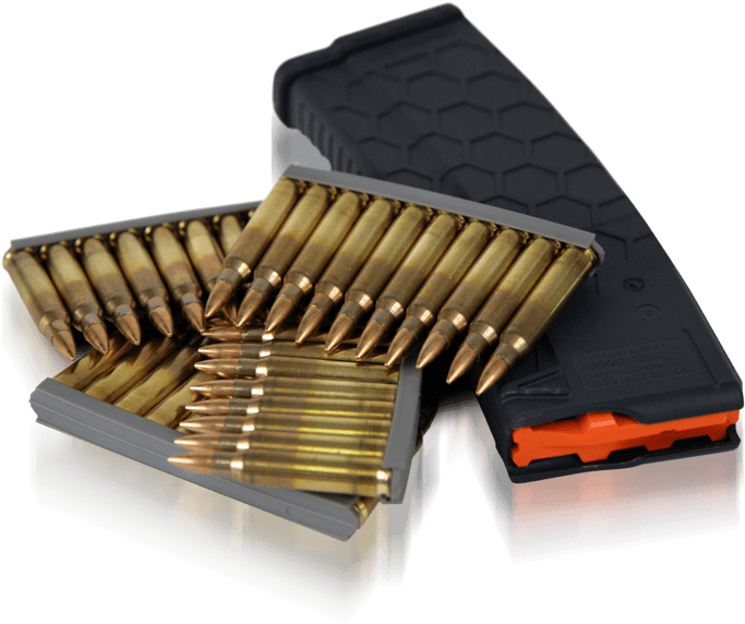 Best Ar Magazines For Png Freeuse - Ammo Clip Transparent Png (700x611), Png Download