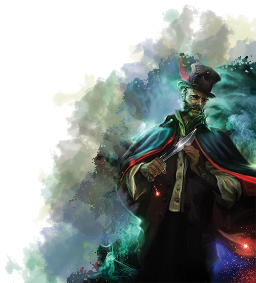 You Toss Your Weapon, Which Revolves Around You Quickly - Fantasy Art Throwing Knives (612x792), Png Download