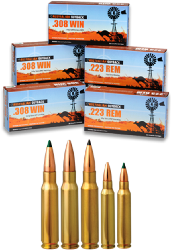 Australian Outback Ammo 223 Remington 69gr Smk 20 Rounds - Australian Defense Australian Outback . Remington Rifle (600x882), Png Download