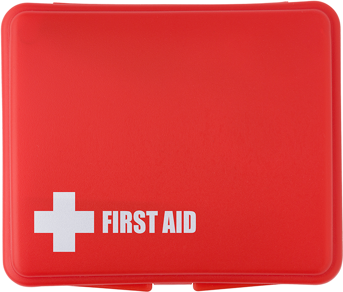 Bh6556 10 Piece First Aid Kit In Plastic Box, - Plastic First Aid Kit (700x700), Png Download