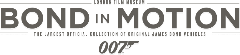 Featuring Over 100 Original Vehicles & Artefacts Spanning - James Bond 007 (815x189), Png Download
