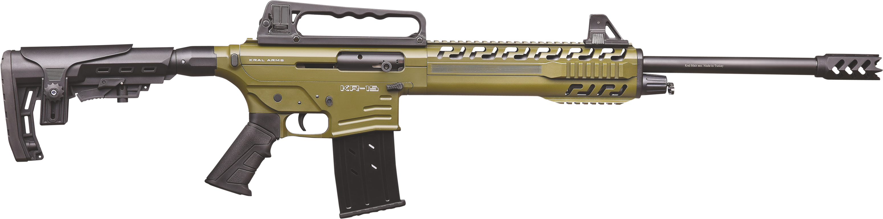 Kral Arms Kr-15 - Kral Arms Kr15 (3500x952), Png Download