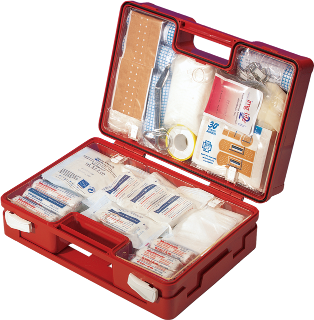 First-aid Kit, 15x40x27cm, Orange (640x640), Png Download