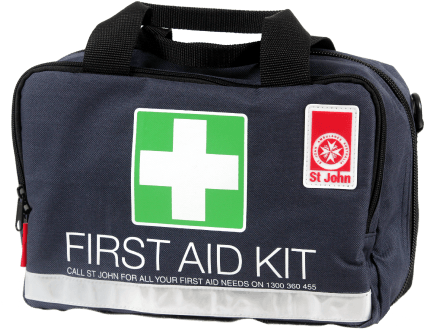 Medium Leisure Family First Aid Kit St Johns Ambulance - First Aid Kit Apollo Pharmacy (427x600), Png Download